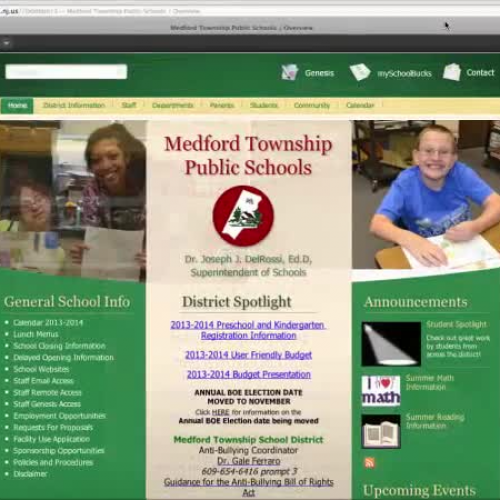 How to use our Science Website (I)