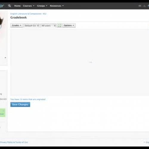 Final Grade Settings