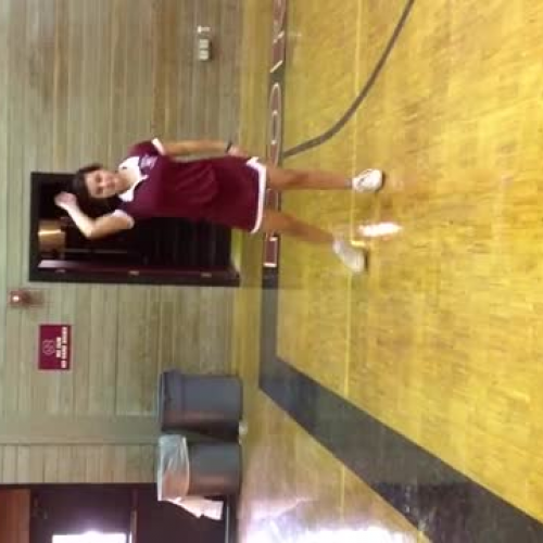 Sally doing Dance with Me tonight