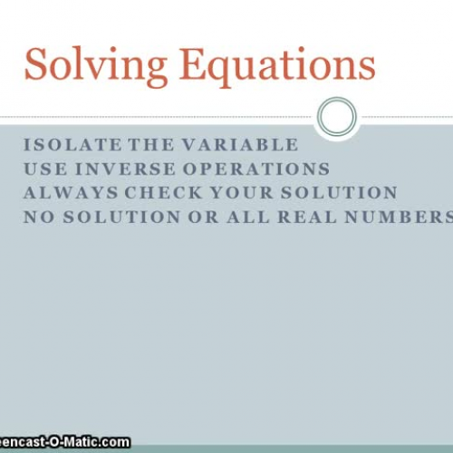 solving equations word problems