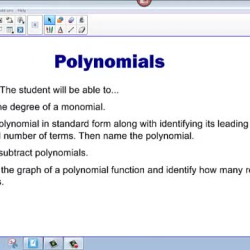 Polynomials