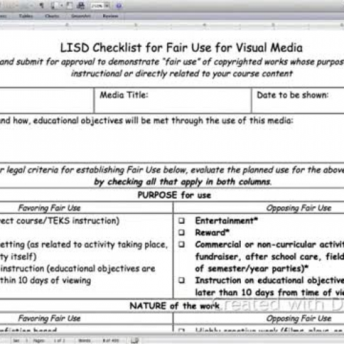 LISD_Fair_Use_Checklist_Overview