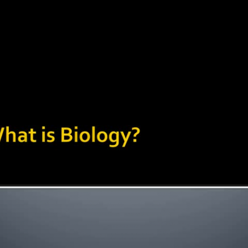 What is Biology Video Lecture