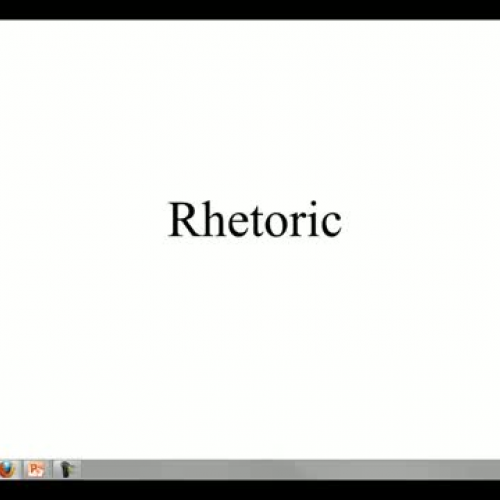 Rhetoric Video for 111