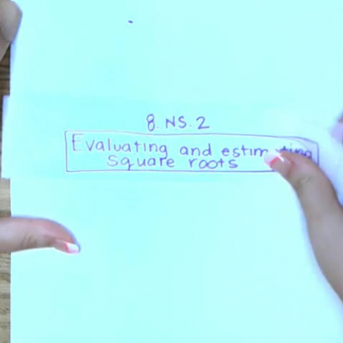 Estimating Square Roots to the Tenths Place