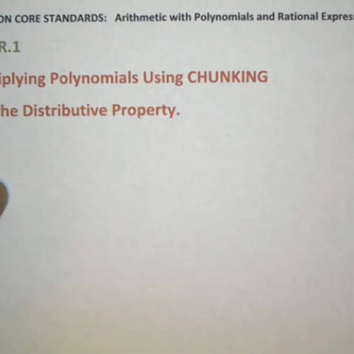 Multiplying Polynomials with CHUNKING