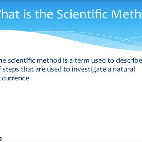 Scientific Method
