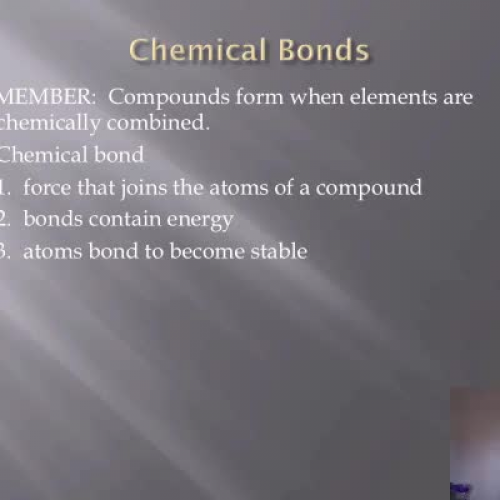 Chemical Bonding