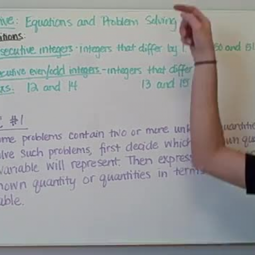 Algebra1_02_05. Equations and Problem Solving