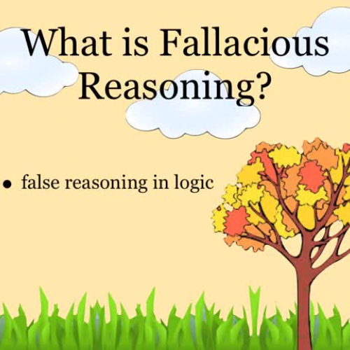 Falacious Reasoning Keynote