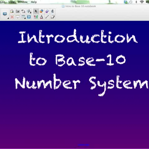 Introduction to the Base-10 Number System