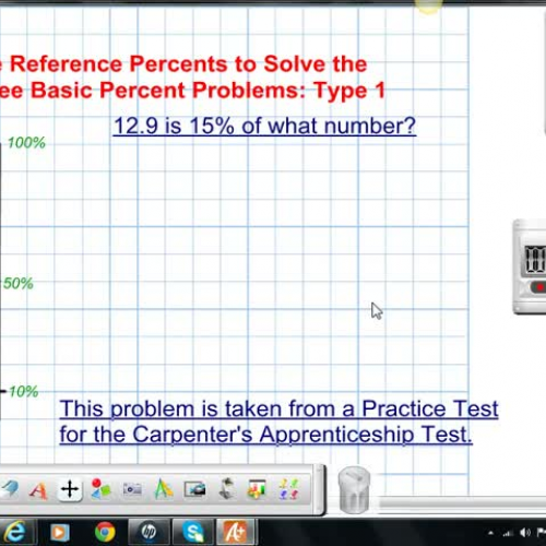 Making Sense of Percent Problems: Type 1