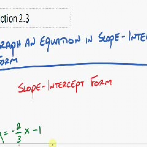 Section 2.3 - Part 1