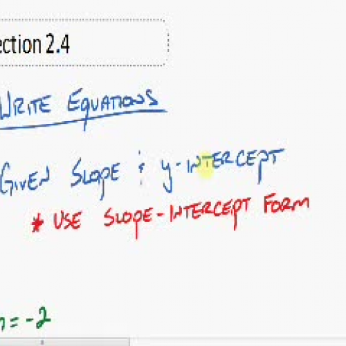 Section 2.4 - Part 1