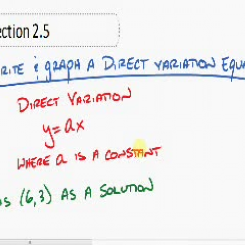 Section 2.5 - Part 1