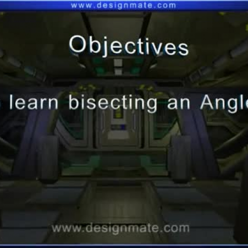 Construction of Angle Bisector - Designmate -