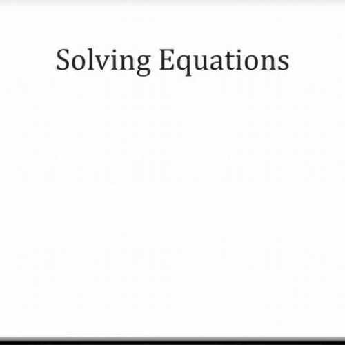 GRIZZ MATH - Single Step Equations (adding an