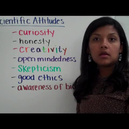 Thinking Like A Scientist Video Notes on ISN 