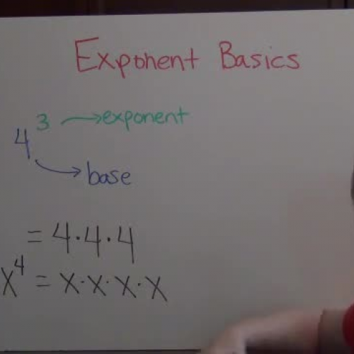 Exponents Review