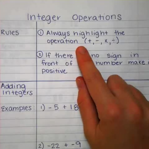 Integer Operations