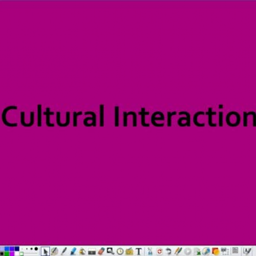 Cultural Interaction