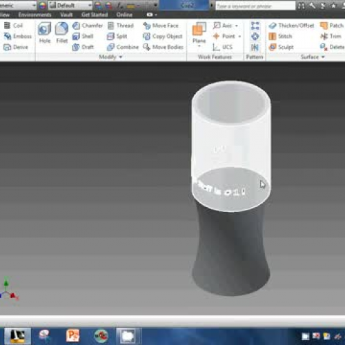 Change material and color of cup