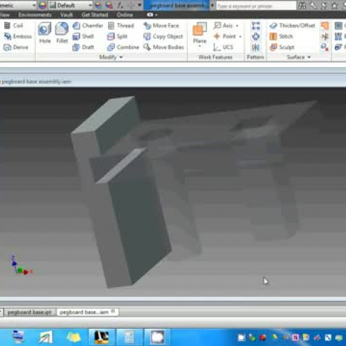 Video 6 Adding 2nd End to pegboard assembly