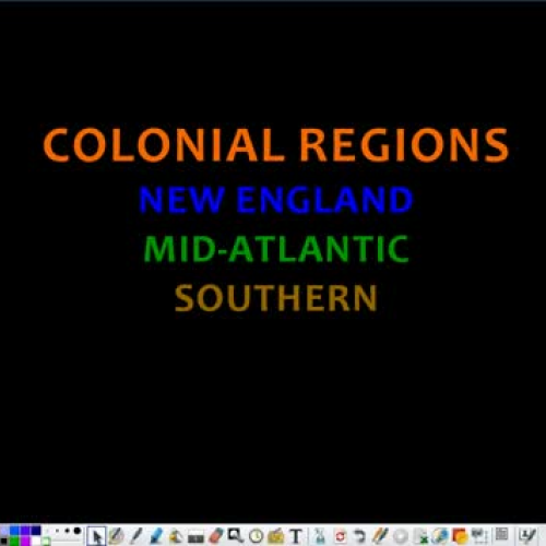 Colonial Regions