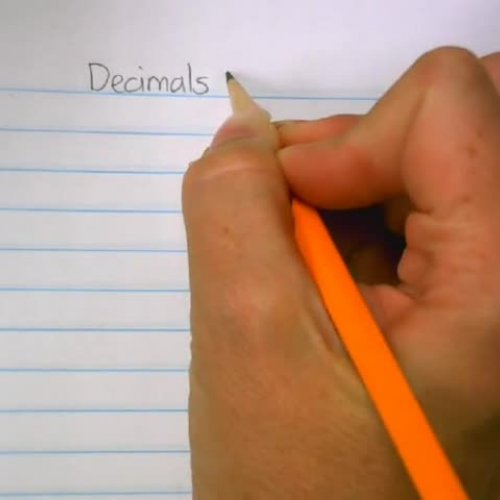 Decimals to Fractions