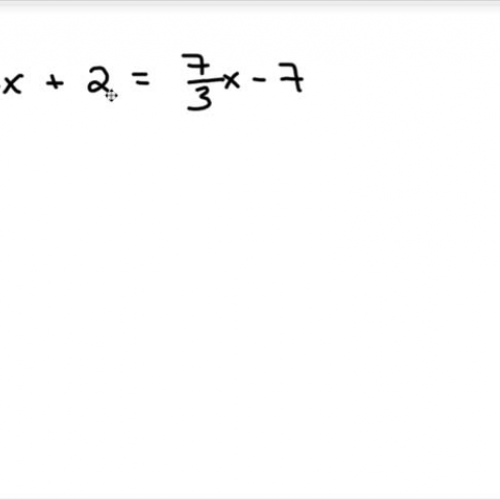 Solving Equations with Rational Coefficients 