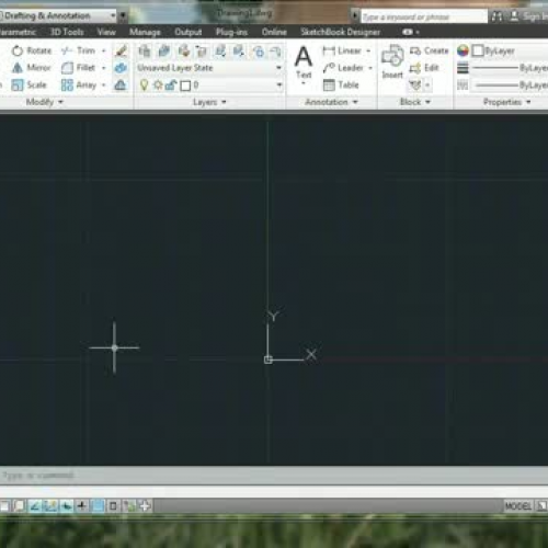 AutoCAD Line Entry
