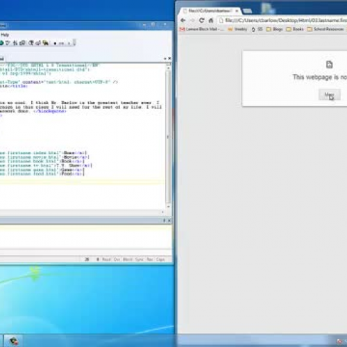 Creating Pages with HTML