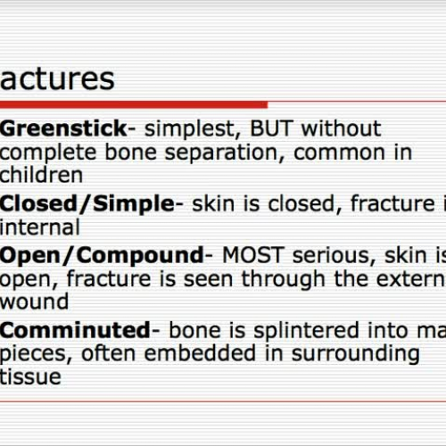 HS1 Skeletal Disorders
