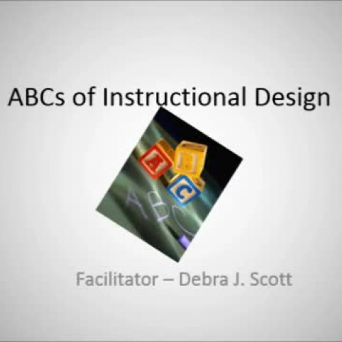 The ABCs of Instructional Design ? Course Ove