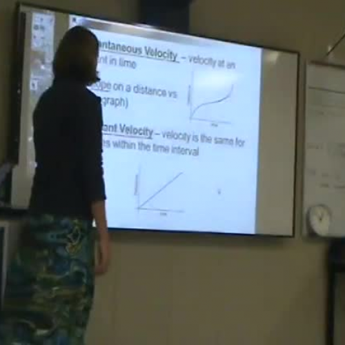 AP Physics Unit 1 Intro to 1D Motion and Deri