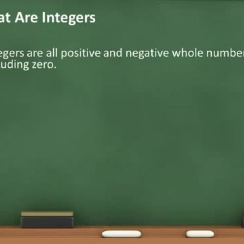 Integer introduction with adding