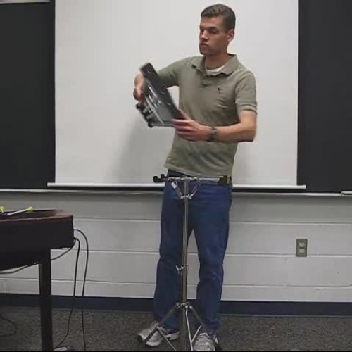 PLAYING THE FIRST NOTE