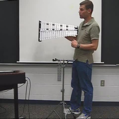 PLAYING A CHROMATIC SCALE