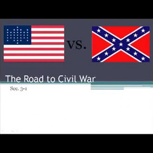 3-1- Road to Civil War