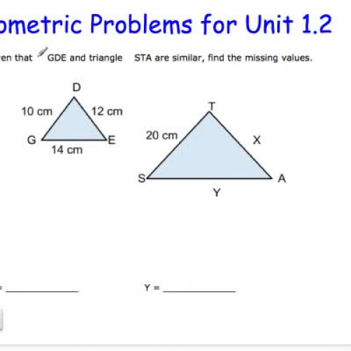 Geometric for Unit 1.2