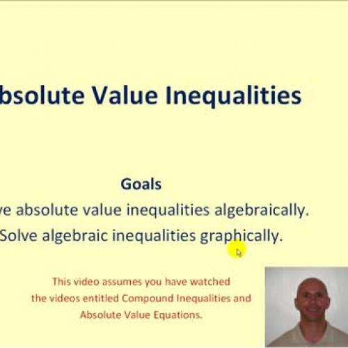 Abs Value Inequalities Short