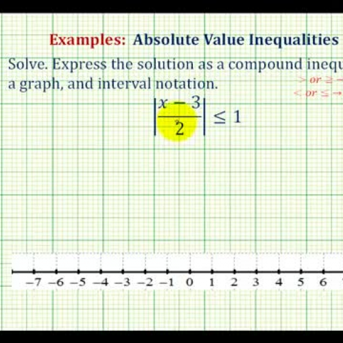 Absolute Value Inequality Ex5