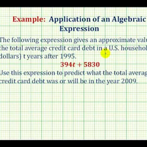 Alg Expression App Credit Card Ex