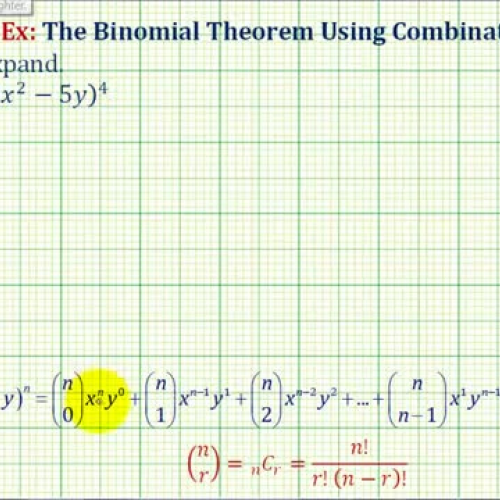 Binomial Theorem Combo Ex3