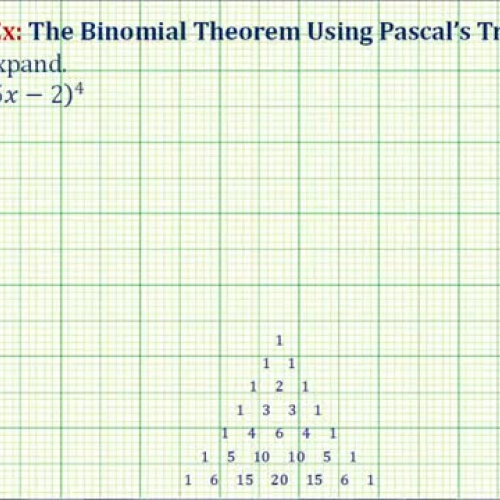 Binomial Theorem Pascal Ex2