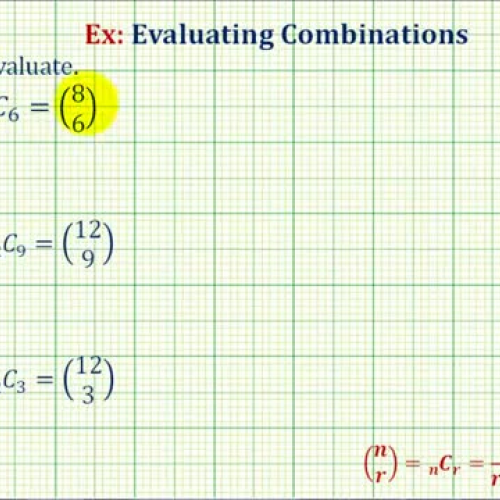 Combination Evaluate Ex