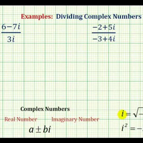 Complex Num Divide Ex