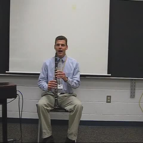 Clarinet using Left Hand