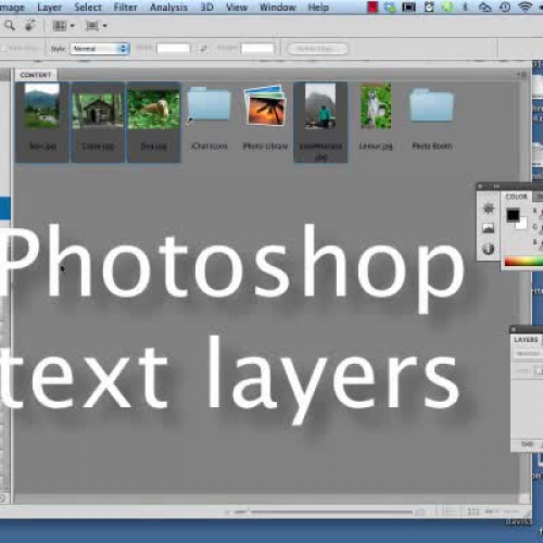 Photoshop Text