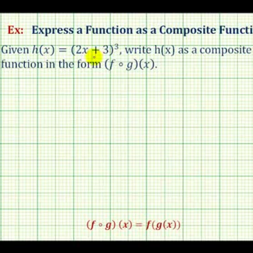 Decompose Function Ex